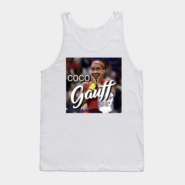 Coco gauff Tank Top by Light Up Glow 